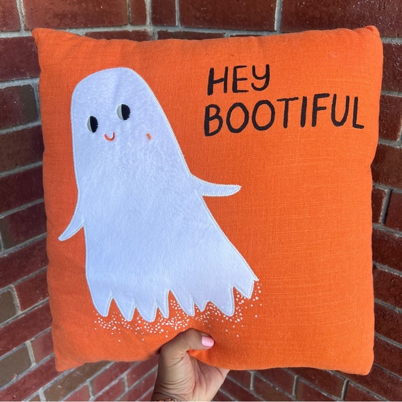Target Holiday Target Hyde Eek Hey Bootiful Ghost Throw Pillow Ct